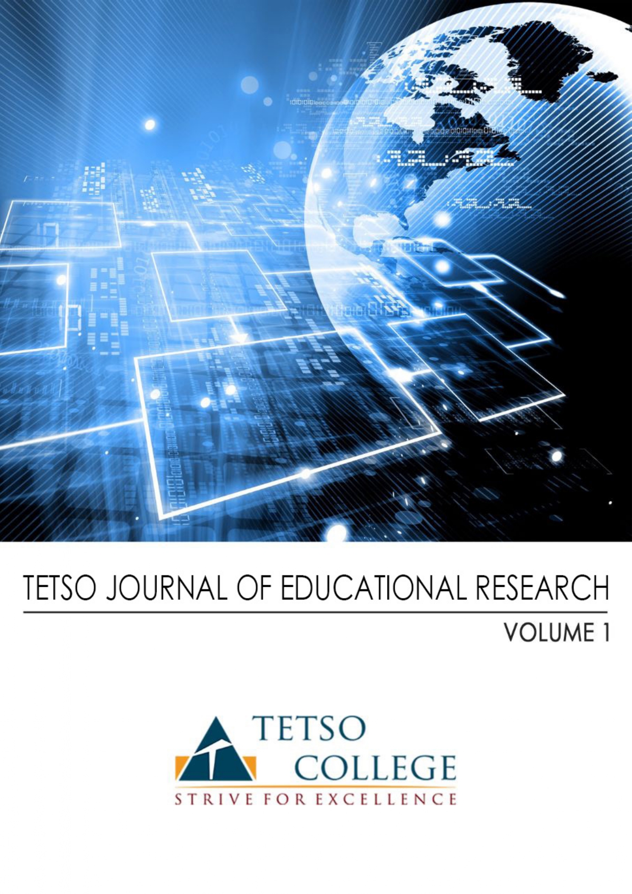 TETSO JOURNAL OF EDUCATIONAL RESEARCH VOL-1 (2018)