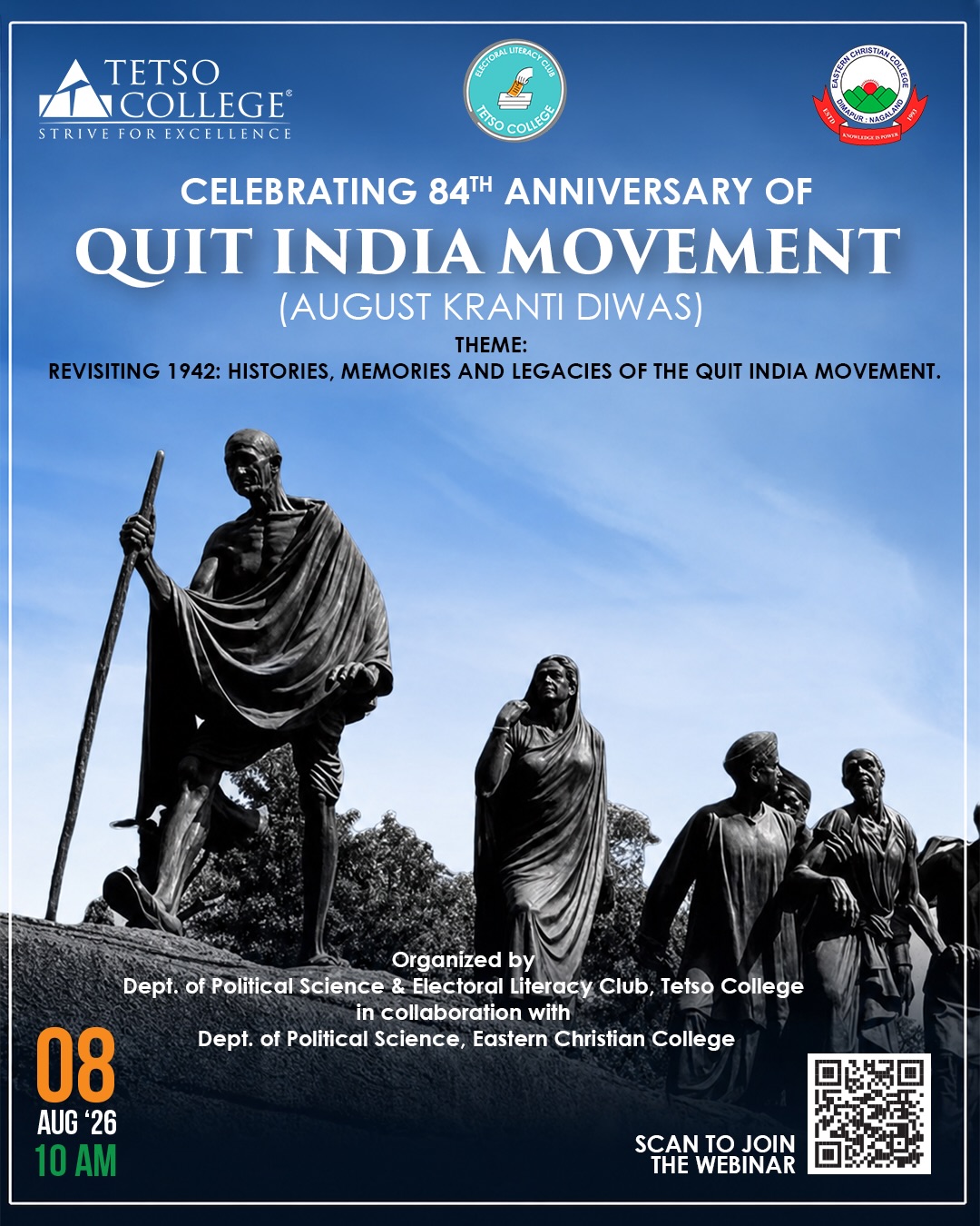Webinar on the Quit India Movement | August Kranti Diwas 2026