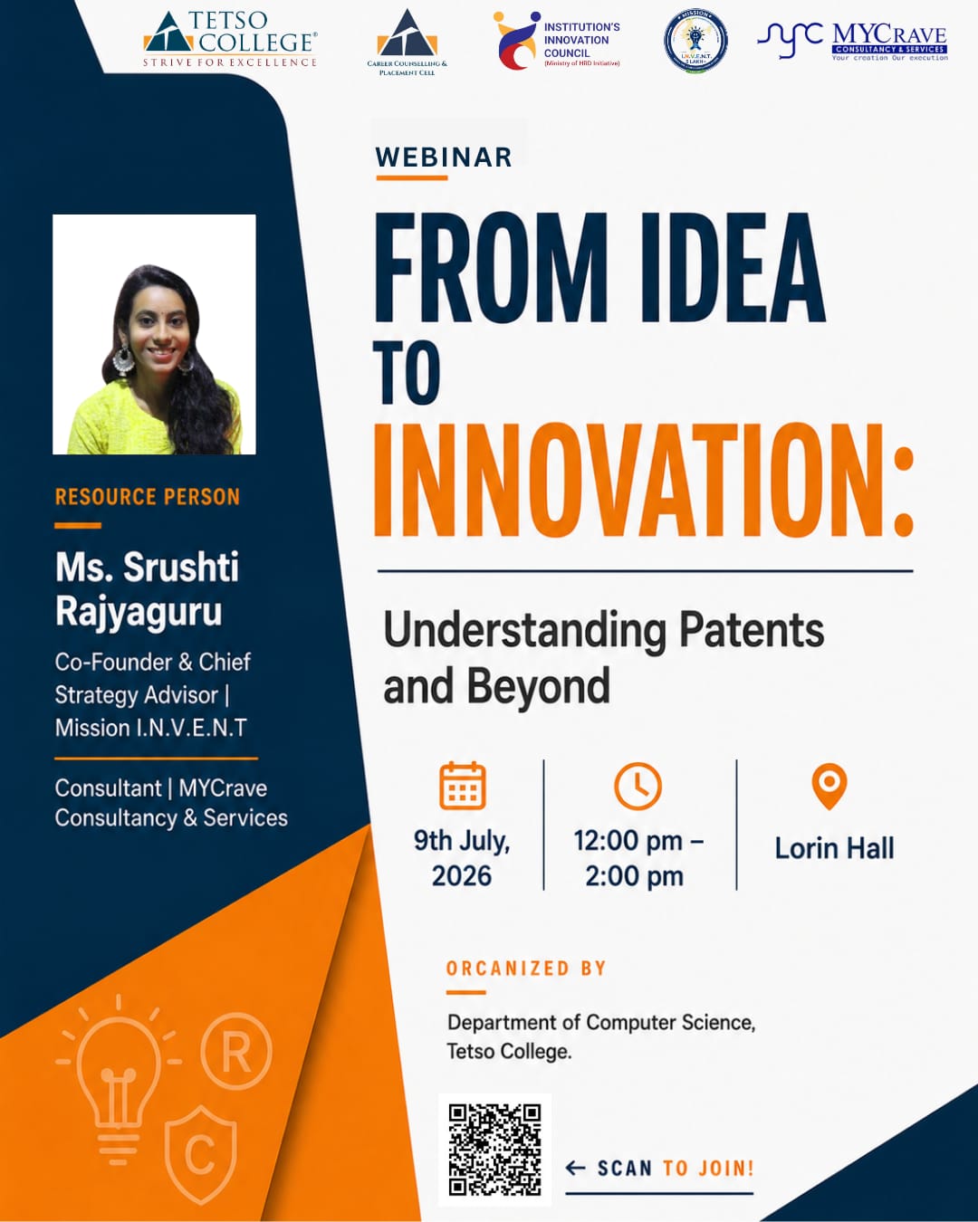 Webinar on Understanding Patents and Intellectual Property Rights