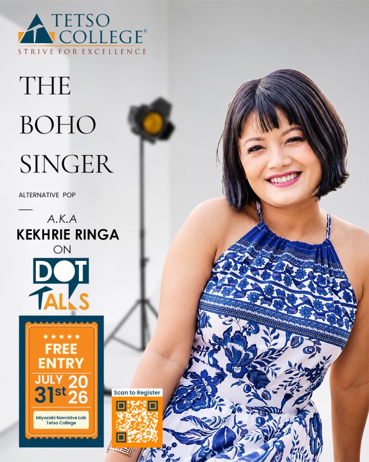 Exclusive session of DotTalks featuring The Boho Singer, Kekhrie Ringa