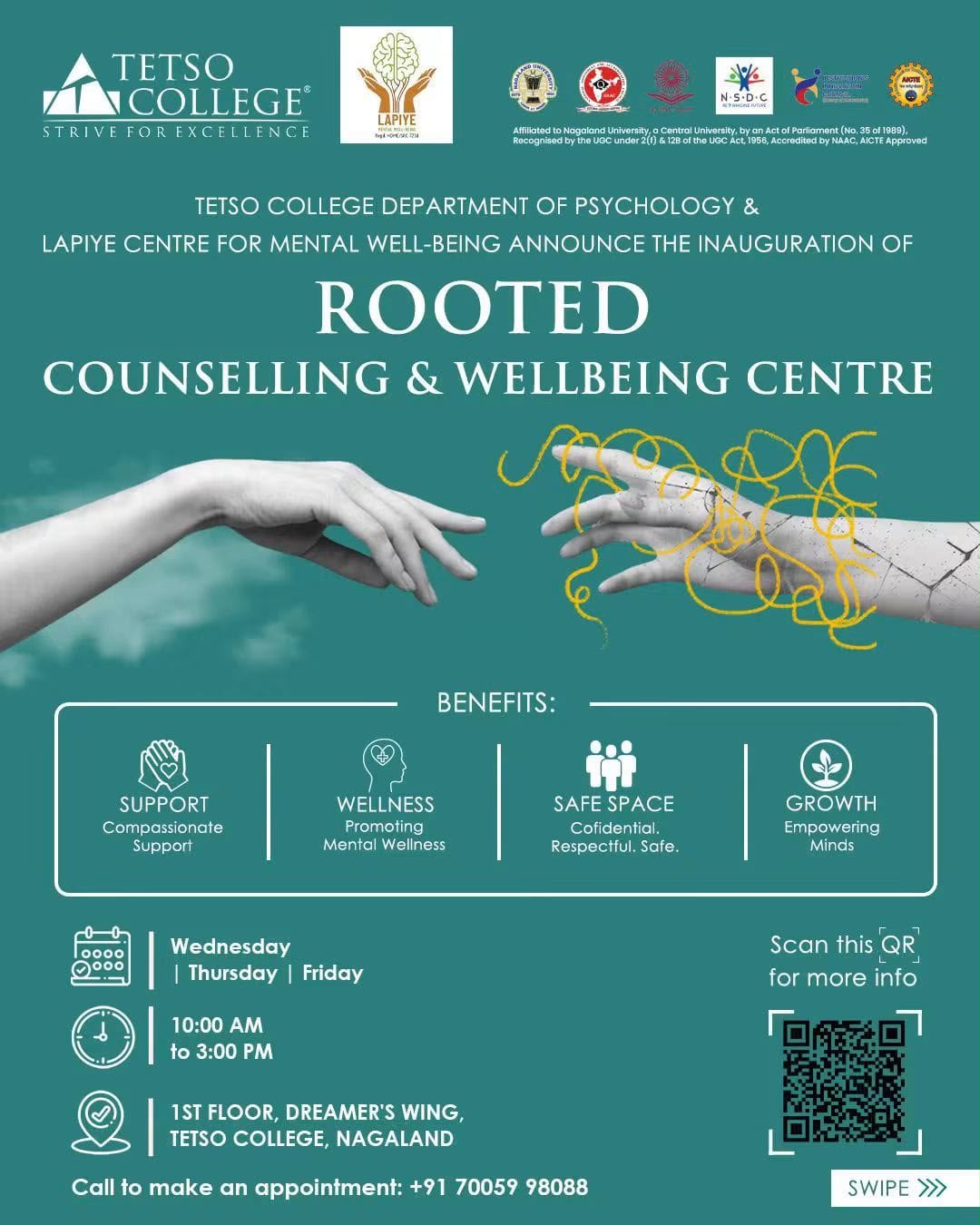 Inauguration of ROOTED - Counselling & Wellbeing Centre