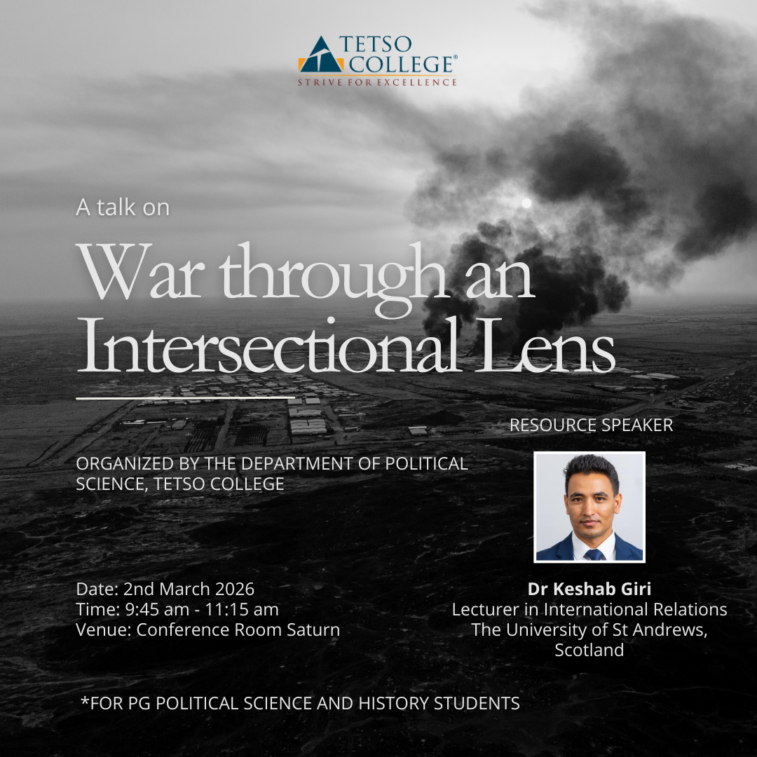 A talk on "War through an Intersectional Lens"