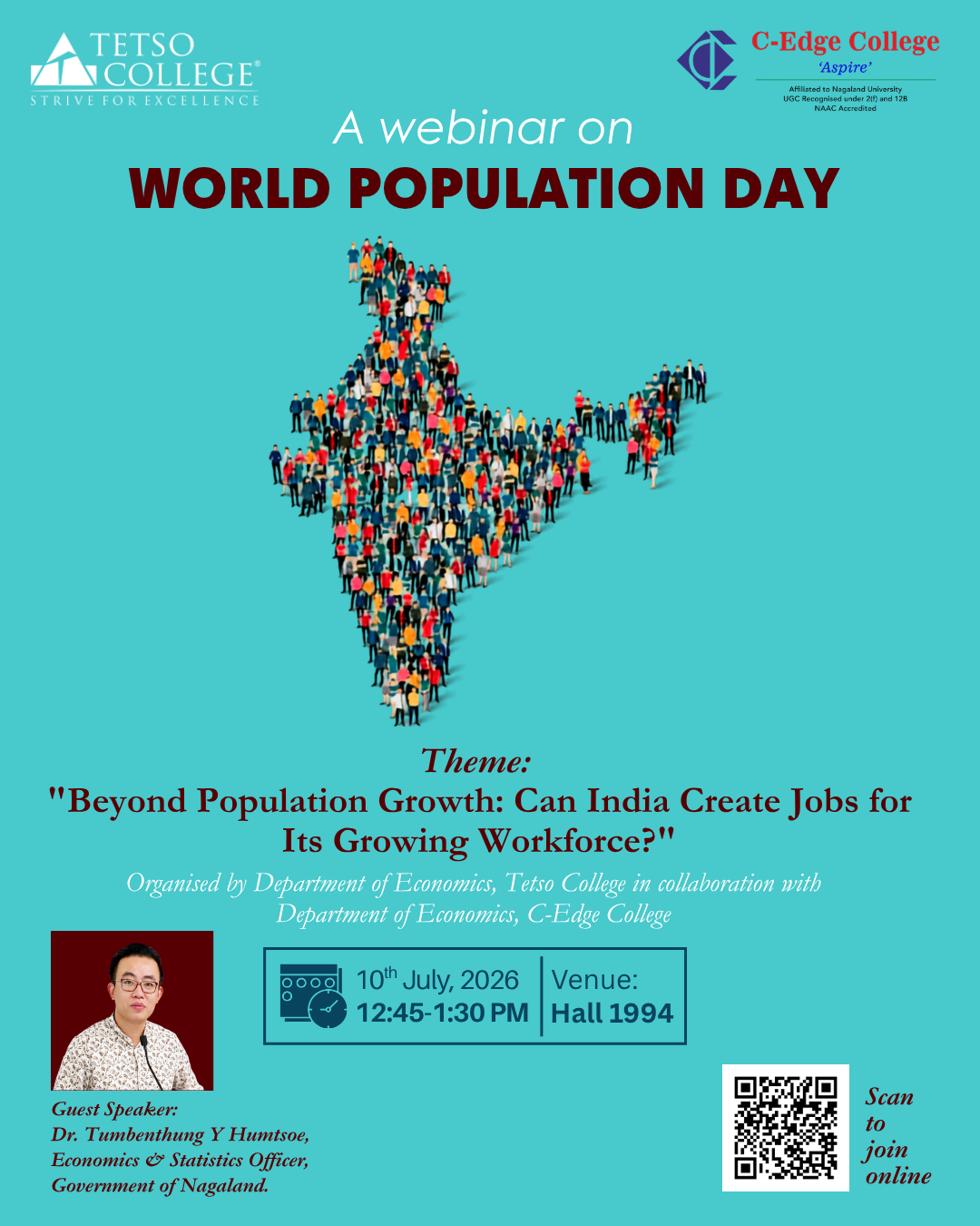 A webinar on World Population Day