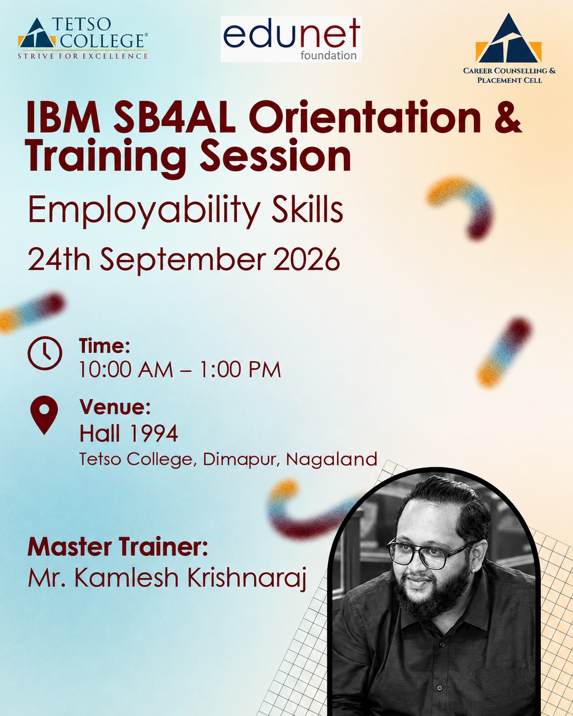 IBM SB4AL Orientation & Training Session