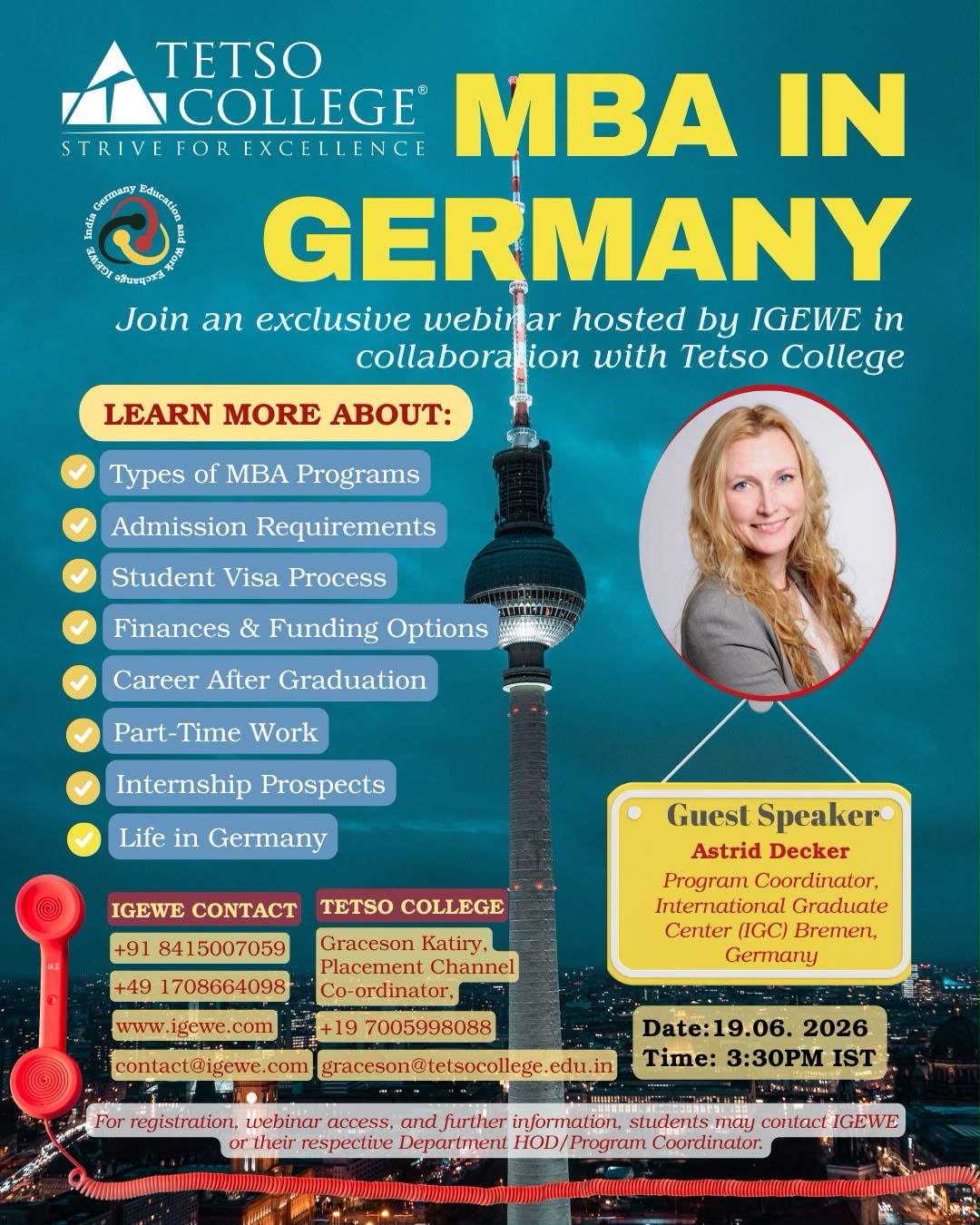 MBA in Germany – Exclusive Webinar