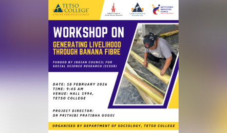 Workshop on Generating Livelihood from Banana Fibre